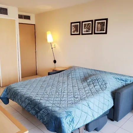 Apartment Cap Hermes Vue Port 30m2 Climatise Piscine *